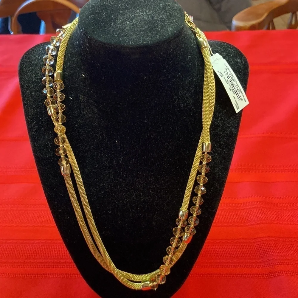 Kasper Haley Longline Necklace & Bracelet Set NWT